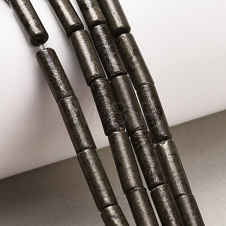 Natural Gold Pyrite/Golden Pyrite Beads Strands G-F833-G01-01-1