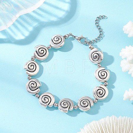 304 Stainless Steel Link Chains Bracelets for Women BJEW-JB13439-1