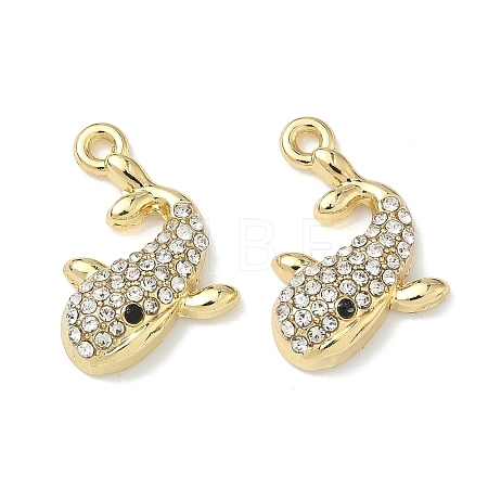 Alloy Crystal Rhinestone Pendants FIND-G108-04E-G-1