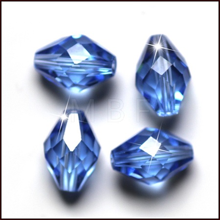 Imitation Austrian Crystal Beads SWAR-F054-13x10mm-14-1