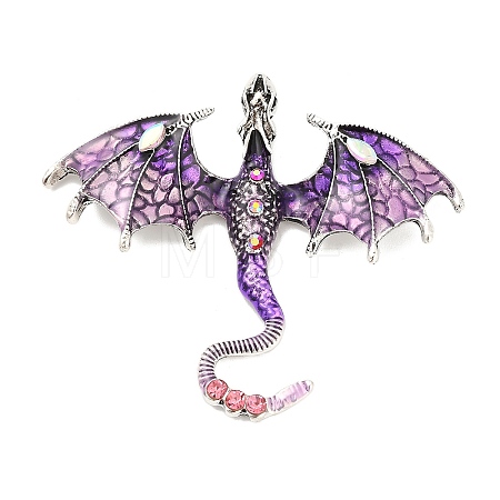 Alloy Rhinestone Big Pendants FIND-I060-01AS-05-1