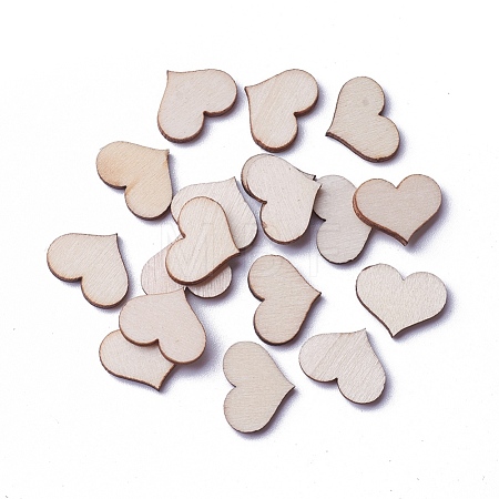 Undyed Wood Cabochons WOOD-I004-47-1