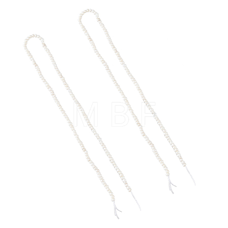 2 strand Natural Cultured Freshwater Pearl Beads Strands PEAR-FI0001-01-1
