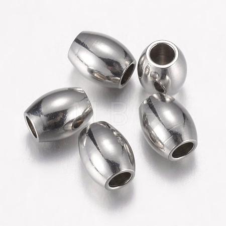 Tarnish Resistant 304 Stainless Steel Spacer Beads STAS-P171-67P-1