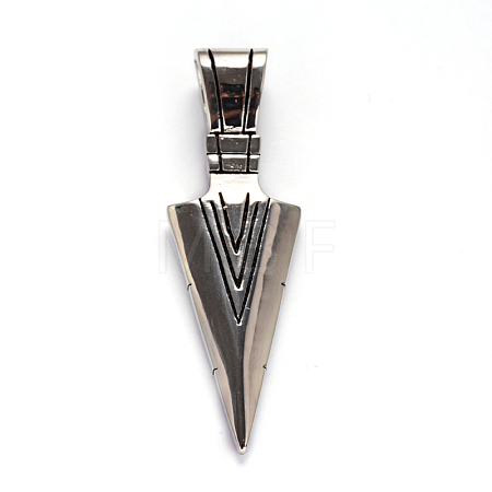 Triangle Pendulum 304 Stainless Big Steel Pendants STAS-L172-03AS-1