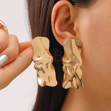 Exaggerated Alloy Stud Earrings WG74E5F-01-1