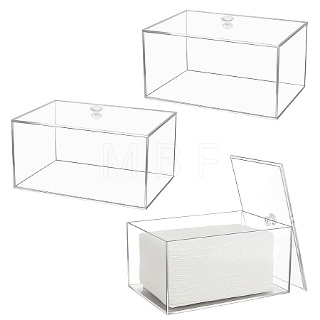 3Pcs Acrylic Storage Box CON-WA0001-22-1