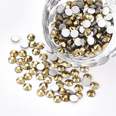 Glass Flat Back Rhinestone Cabochons RGLA-S002-20SS-32-1