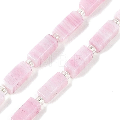 Handmade Lampwork Beads Strands LAMP-Q037-01B-02-1