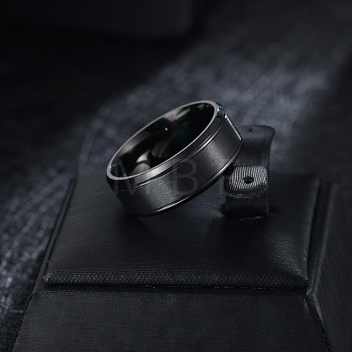 Titanium Steel Finger Rings for Men WG1765E-05-1