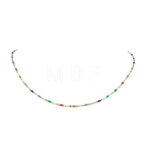 304 Stainless Steel Chain Necklaces NJEW-JN05043-1