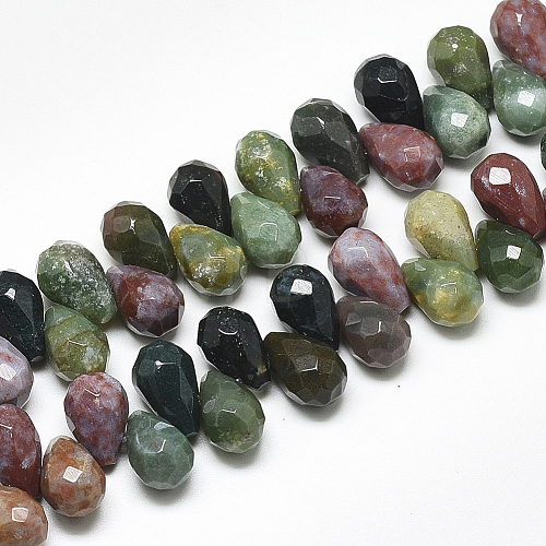 Natural Indian Agate Beads Strands G-S357-C02-03-1