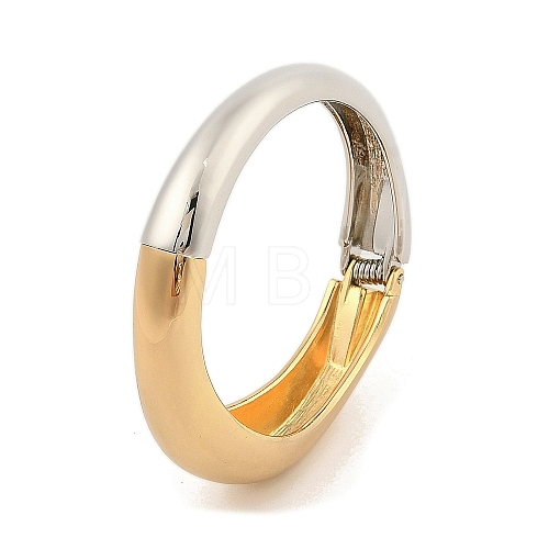 Alloy Hinged Bangles for Women BJEW-L629-06GP-1