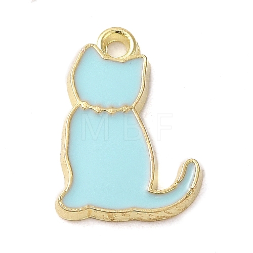 Alloy Enamel Pendants ENAM-Q507-08E-1