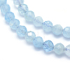 Natural Aquamarine Beads Strands X-G-E411-19B-4mm-3