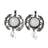 Natural Quartz Crystal Pendants GG-CBA7610-03AS-04-1