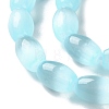 Macaron Color Natural Selenite Beads Strands X1-G-B102-A01-06-3