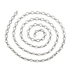 304 Stainless Steel Oval Link Chains CHS-S012-08P-2