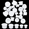 30Pcs 5 Style Silicone Bottle Seal Plug AJEW-GF0008-09B-1