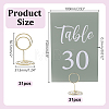 31Pcs Steel Place Card Holder OFST-HY0001-01-2
