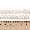 Natural Cultured Freshwater Pearl Beads Strands PEAR-I007-07X-10D-5