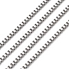 Tarnish Resistant 304 Stainless Steel Venetian Chains CHS-K001-34A-1