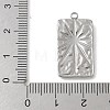 304 Stainless Steel Pendants STAS-L277-03A-P-3