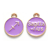 Alloy Enamel Pendants LS-X-ENAM-S124-01B-01F-1