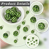 30Pcs 3 Styles Opaque Acrylic Beads MACR-PA0001-68-6