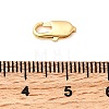 Brass Clasps KK-D407-19G-D-3