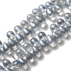 Electroplate Glass Beads GLAA-WH0023-29A-1