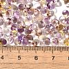 Transparent Baking Paint Glass Seed Beads SEED-P006-02B-15-4