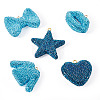 5Pcs 5 Styles Handmade Polymer Clay Pendants RB-BT0001-05B-3