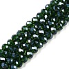 Electroplate Glass Beads Strands EGLA-A044-T6mm-A24-1