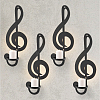 4Pcs Iron Art Wall Mounted Candle Holders ODIS-DL0001-06-1