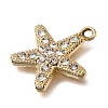 UV Plating Alloy Crystal Rhinestone Pendants RB-CBAD37D-32G-2