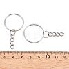 Iron Split Key Rings with Chain FIND-B028-19P-2