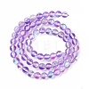 Synthetic Moonstone Beads Strands G-E573-02A-11-2