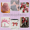 2 Rolls 2 Colors Polyester Striped Ribbon OCOR-PH0036-73-5