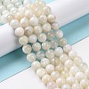 Natural White Moonstone Beads Strands G-F674-08-8mm-01-1