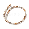 Electroplate Glass Beads Strands EGLA-P065-02A-3