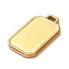 304 Stainless Steel Pendant Cabochon Settings STAS-Z204-04G-06-2