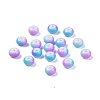Opaque Spray Painted Glass Beads X1-GLAA-G118-01N-1