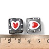 Handmade Lampwork Enamel Beads LAMP-G147-02E-4