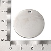 Anti-Tarnish 201 Stainless Steel Pendants STAS-R002-01P-05-3