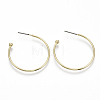 Iron Stud Earrings EJEW-N013-06-1