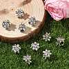 Alloy European Beads X-PALLOY-S079-078AS-5