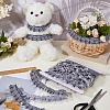 10 Yards Polyester Lace Ribbons SRIB-OC0001-13D-3