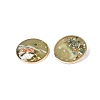 Brass & Epoxy Resin Pendants KK-Q082-04KCG-02-2