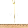 304 Stainless Steel Lariat Necklaces NJEW-JN06152-02-4